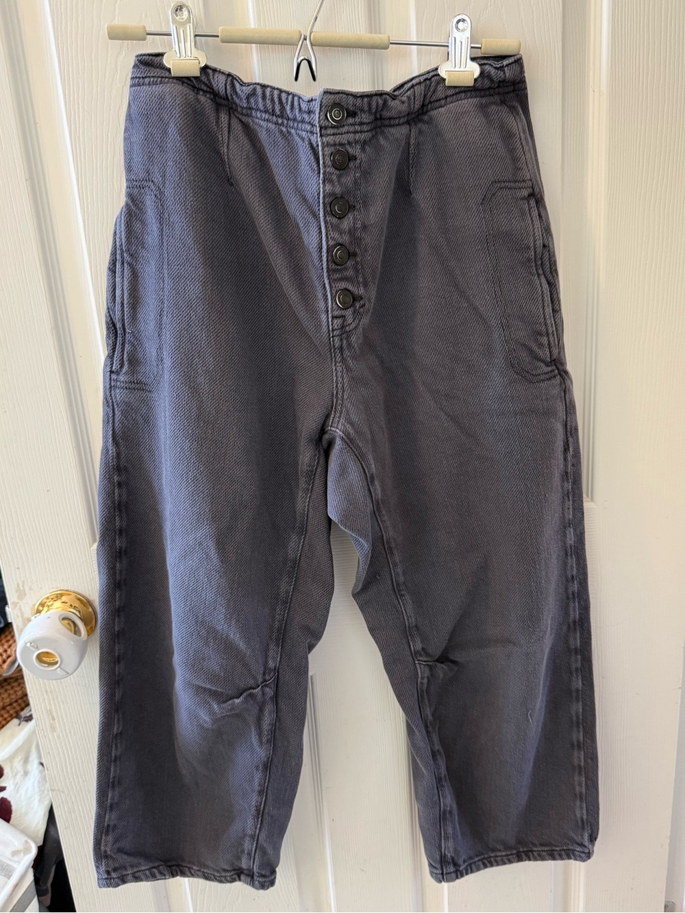 Free People We The Free Osaka Jeans Black Size 30